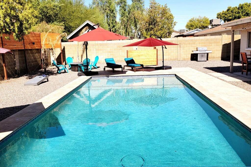 Mesa Oasis Private Pool Spacious! 10+ Guests 7 Beds New, Great Location! Buitenkant foto